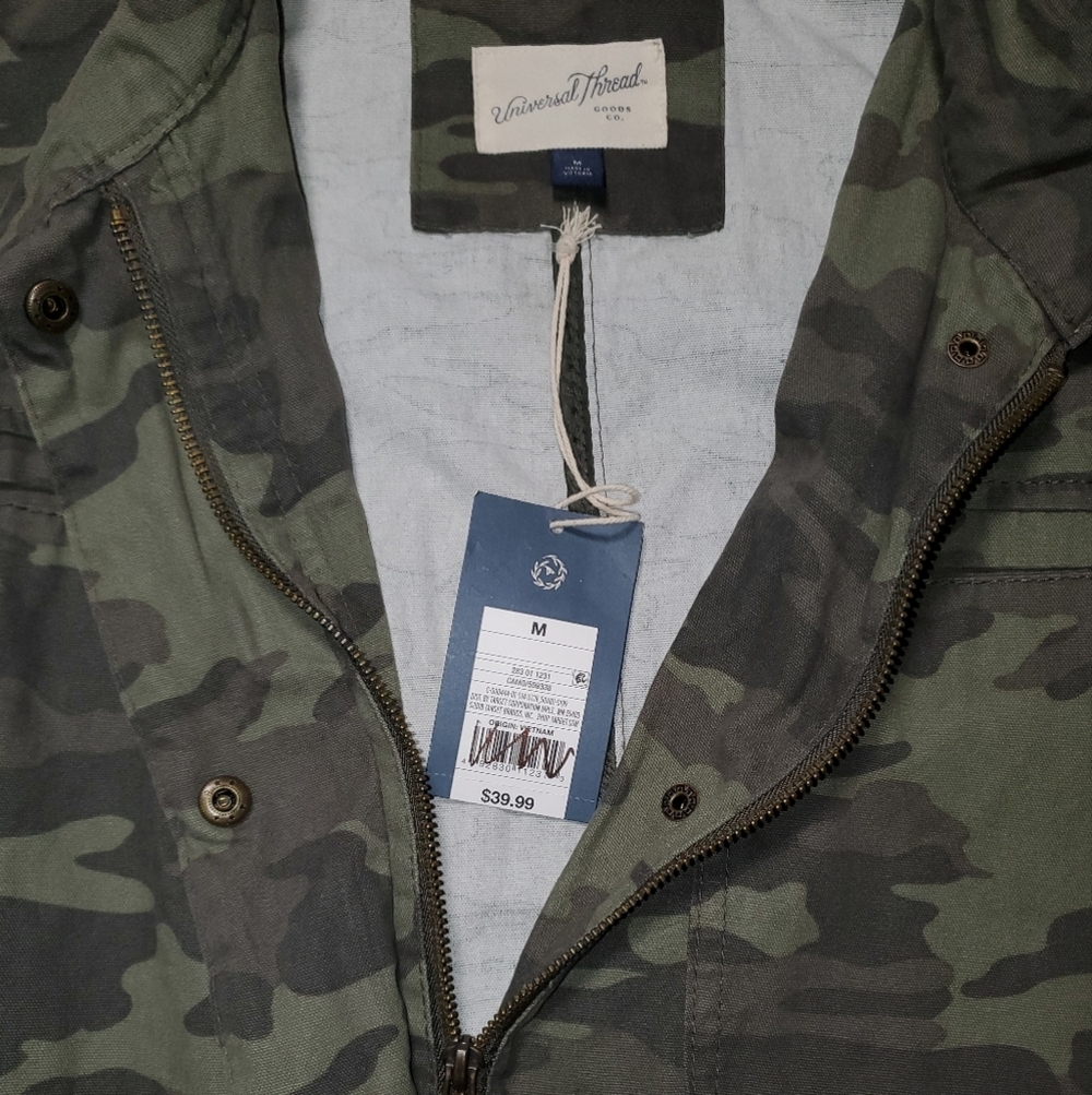 Universal Thread Camouflage Utility Jacket - Picture 6 of 12